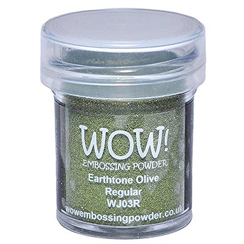 Wow Embossing Powder 15 ml, Olivgrün von WOW!