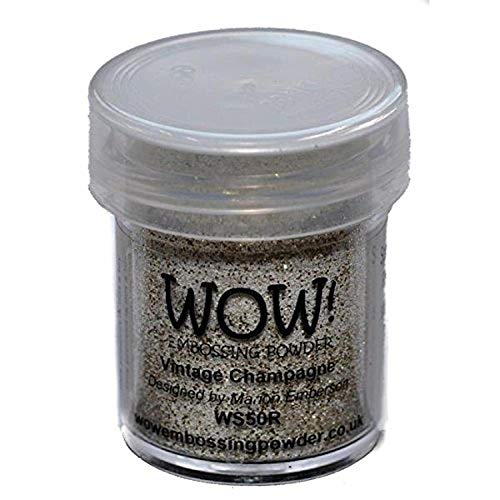 Wow Embossing Powder Wow! Embossing-Puder, 15 ml, Vintage Champagner von WOW!