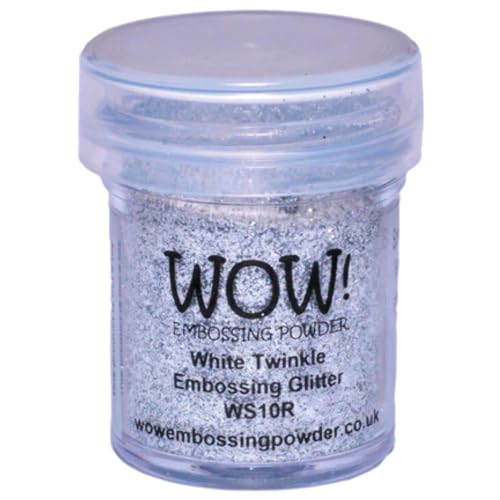 Wow Embossing Powder 15 ml, weißes Funkeln von Wow Embossing Powder