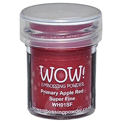 Wow Embossing Powder Wow! Prägepulver, superfein, 15 ml, Apfelrot von Wow Embossing Powder