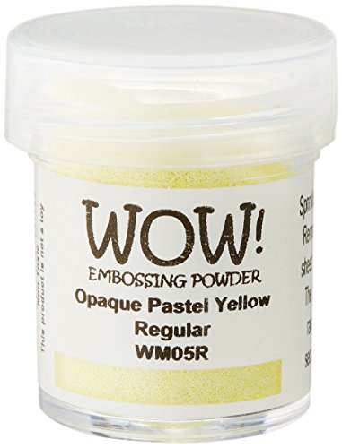 Wow! Embossing-Puder, 15 ml, Pastellgelb von Wow Embossing Powder