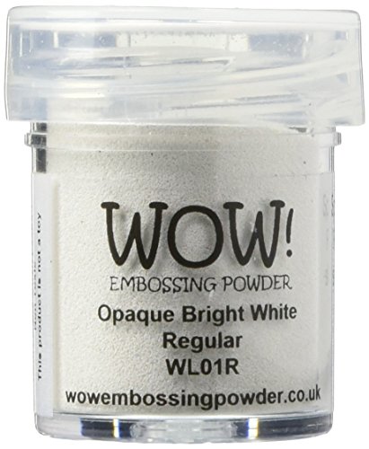 WOW! Embossing Powder 15 ml, deckendes helles Weiß von WOW!