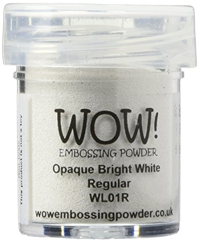 Wow! Embossing-Puder, 15 ml, deckend, hochweiß von Wow Embossing Powder