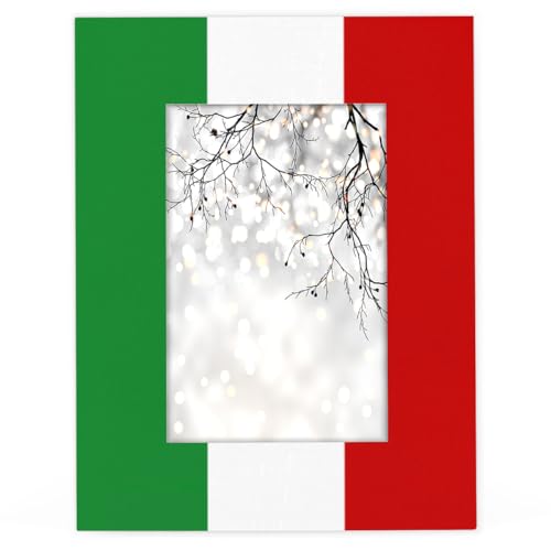 Bilderrahmen mit italienischer Flagge, 20,3 x 25,4 cm, passend für 20,3 x 25,4 cm, Holz-Bilderrahmen für Heimdekoration, Bilderrahmen Bilderrahmen mit italienischer Flagge, 20,3 x 25,4 cm, passend für 20,3 x 25,4 cm, Holz-Bilderrahmen für Heimdekoration, Bilderrahmen von WowPrint