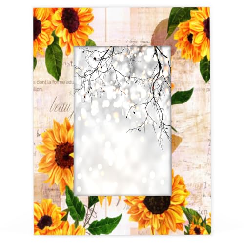 Vintage Postkarte Sonnenblume 11x14 Bilderrahmen passend für Display 11x14 Fotos Sonnenblume Holz Fotorahmen für Home Decor Bilderrahmen Vintage Postkarte Sonnenblume 11x14 Bilderrahmen passend für Display 11x14 Fotos Sonnenblume Holz Fotorahmen für Home Decor Bilderrahmen von WowPrint