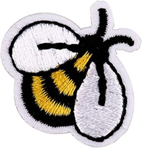 10 x Bienen-Aufnäher zum Aufbügeln, bestickte Applikationen, dekoratives Nähen, Tier-Aufnäher, Aufkleber für Taschen, Jacken, Jeans, Kleidung, DIY Patches 10 x Bienen-Aufnäher zum Aufbügeln, bestickte Applikationen, dekoratives Nähen, Tier-Aufnäher, Aufkleber für Taschen, Jacken, Jeans, Kleidung, DIY Patches von Wpppan