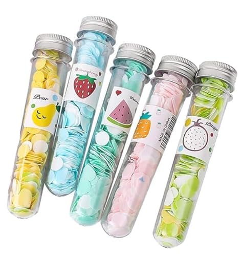 5 Box Mehrfarbige tragbare Einweg-Papierseife, Konfetti-Seifenblätter, Seifenflocken zum Händewaschen, duftende Badescheibe, Schaumpapier, Seife, Konfetti, Gleitflocken für Reisen und Outdoor 5 Box Mehrfarbige tragbare Einweg-Papierseife, Konfetti-Seifenblätter, Seifenflocken zum Händewaschen, duftende Badescheibe, Schaumpapier, Seife, Konfetti, Gleitflocken für Reisen und Outdoor von Wpppan