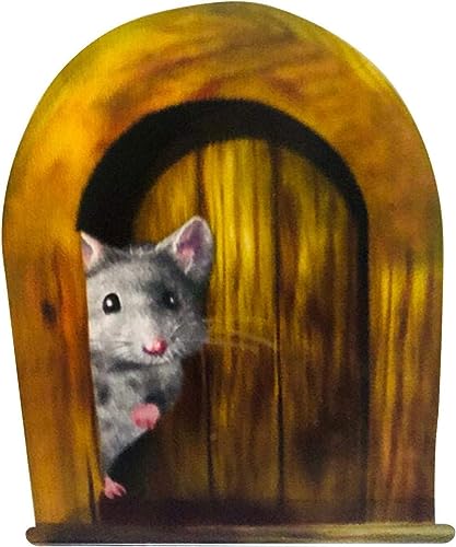 Interessante 3D-Wandaufkleber mit Mäuse-Löchern, realistische Dekoration, Kinderzimmer, Klassenzimmer, Zuhause, Redroom, Bücherregal, Mäuse und Männer, Kinder, bezaubernd, Wanddekoration, Kinder- und von Wpppan