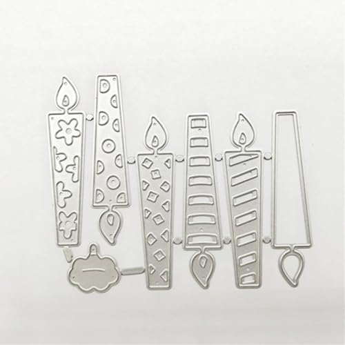 Stanzschablonen für Kartenherstellung, Kerzen aus Metall, Glückwunsch-Stanzformen, Happy Birthday, Prägeschablonen für Bastelarbeiten, Scrapbooking, Dekoration, Hochzeit, Geburtstag, Segenskarte Stanzschablonen für Kartenherstellung, Kerzen aus Metall, Glückwunsch-Stanzformen, Happy Birthday, Prägeschablonen für Bastelarbeiten, Scrapbooking, Dekoration, Hochzeit, Geburtstag, Segenskarte von Wpppan
