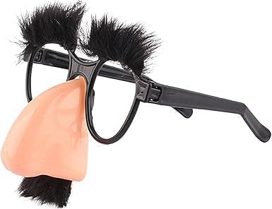 Wpppan Verkleidung Schnurrbart Brille Halloween Verkleidung Brille Lustige Große Nase Augenbrauen Brille für Fasching Cosplay Kostüm Neuheit Party Favors Wpppan Verkleidung Schnurrbart Brille Halloween Verkleidung Brille Lustige Große Nase Augenbrauen Brille für Fasching Cosplay Kostüm Neuheit Party Favors von Wpppan