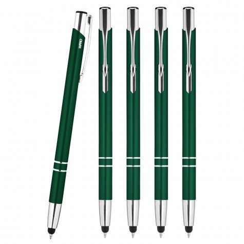 Wpro Stylosa - 5-er Set - Eingabe-Stift & Kugelschreiber 2in1 - Tablet & Smartphone dünne Touch-screen Stylus-Pen Spitze von Wpro