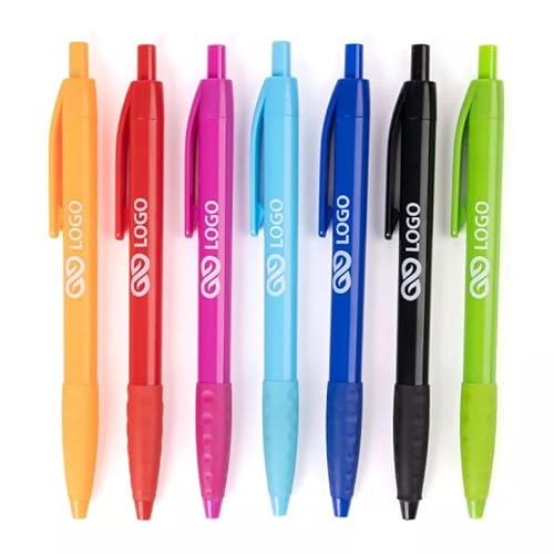 Wpro 100x Kugelschreiber Manuel, hellgrün mit Aufdruck (Neu & alle mit gleichem Wunschdruck) von Wpro
