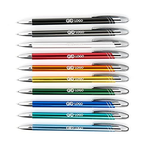 Wpro 50x Kugelschreiber Saskia mit Logo/Druck/Werbung/Aufdruck/bedruckt Werbeartikel von Wpro