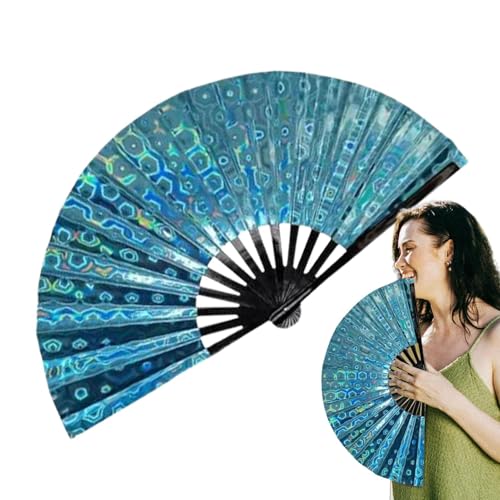 Wpsagek Klapper Handlüfter, faltende Lüfter Handheld | Großes Handfanhandwerk für Frauen - Chinesische japanische Foto -Requisiten Modezubehör für tanzende Cosplay -Hochzeitsfeierdekorationen Wpsagek Klapper Handlüfter, faltende Lüfter Handheld | Großes Handfanhandwerk für Frauen - Chinesische japanische Foto -Requisiten Modezubehör für tanzende Cosplay -Hochzeitsfeierdekorationen von Wpsagek