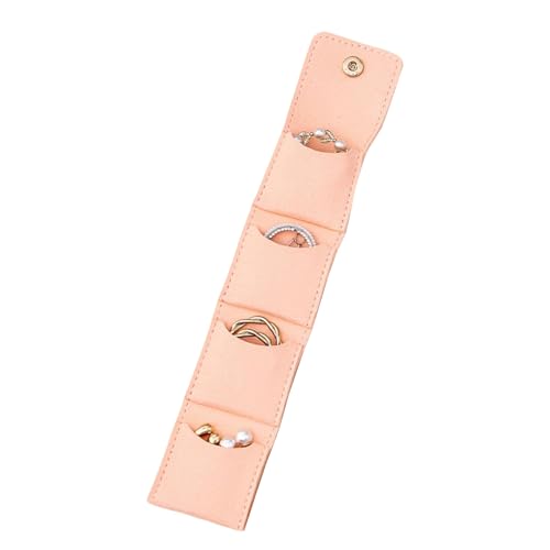 Wpsagek Reise Schmuck Etui, Klappbare Schmuckbox Im Reiseformat, Für Damen & Mädchen Kompakt Mit Magnetverschluss Für Ringe Ohrringe Armbänder Ohrstecker von Wpsagek
