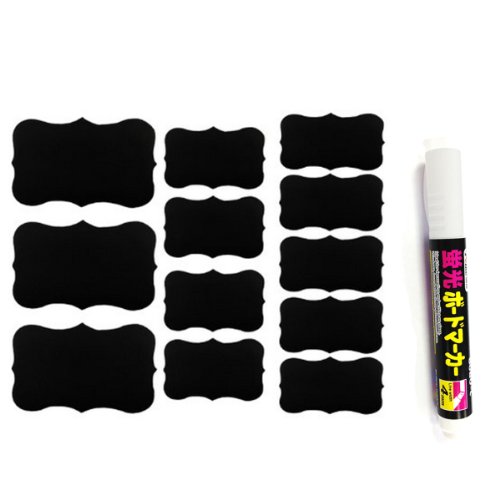 Wrapables Kreidetafel-Etiketten in verschiedenen Größen zum Organisieren, Beschriften und Hochzeiten Mit Kreidestift. Wrapables Kreidetafel-Etiketten in verschiedenen Größen zum Organisieren, Beschriften und Hochzeiten Mit Kreidestift. von Wrapables