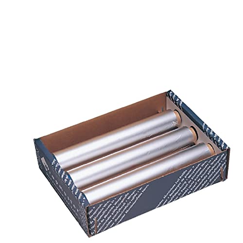 Wrapmaster 24 C55 Aluminium-Rollen, 45 cm x 90 m (3 Stück) von Wrapmaster