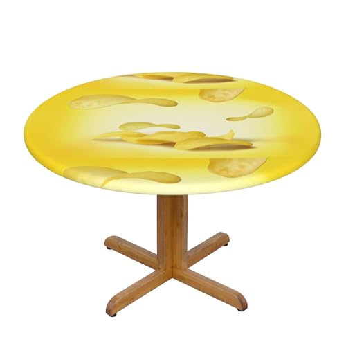 Wratle Runde Tischdecke, rund, Tischdecke mit Kartoffelchips von Wratle