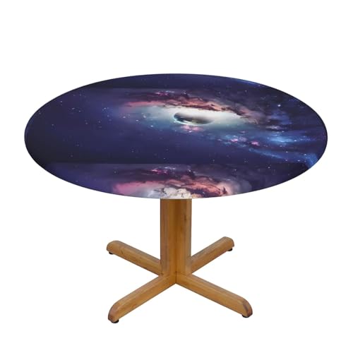 Wratle Runde Tischdecke, rund, abstraktes Universum von Wratle