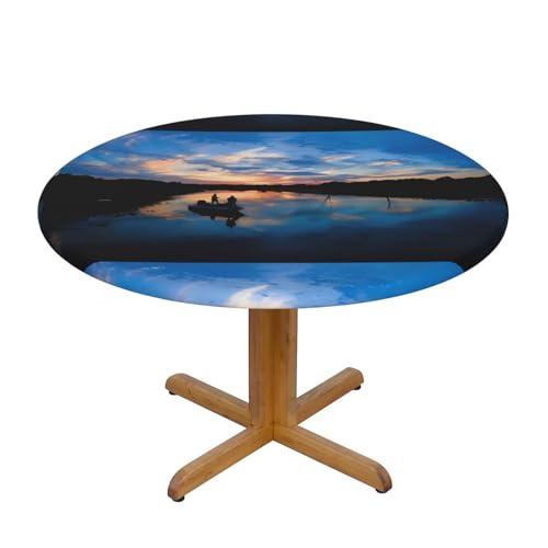 Wratle Runde Tischdecke, runde Tischdecke, Angellandschaft von Wratle