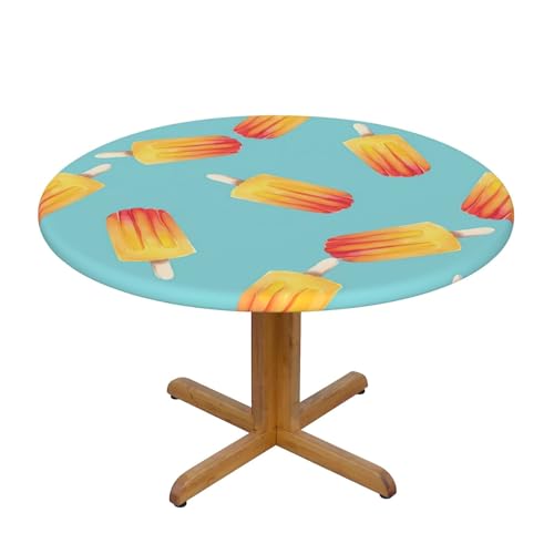 Wratle Runde Tischdecke, runde Tischdecke, Eis am Stiel von Wratle