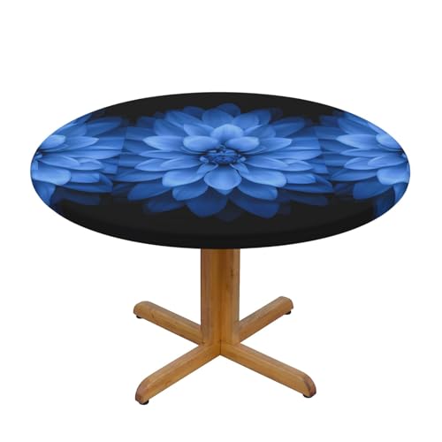 Wratle Runde Tischdecke, runde Tischdecke, Lotus-Design von Wratle