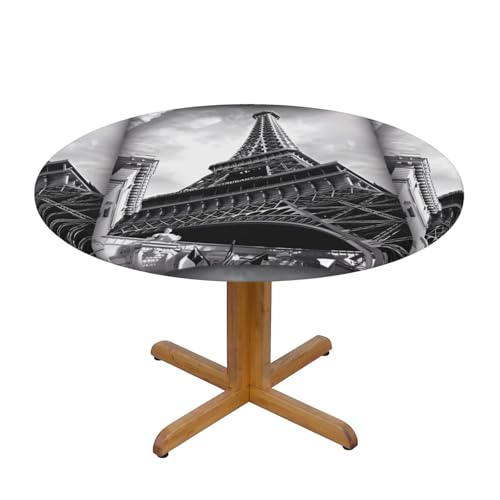 Wratle Runde Tischdecke, runde Tischdecke, Tischdecke, Eiffelturm von Wratle