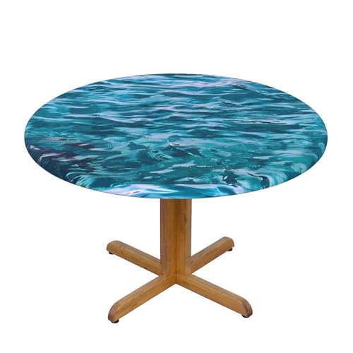 Wratle Runde Tischdecke, runde Tischdecke, Tischdecke, schöne Meeresoberfläche von Wratle