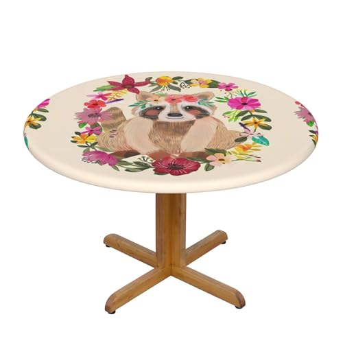 Wratle Runde Tischdecke, runde Tischdecke, Waschbär von Wratle
