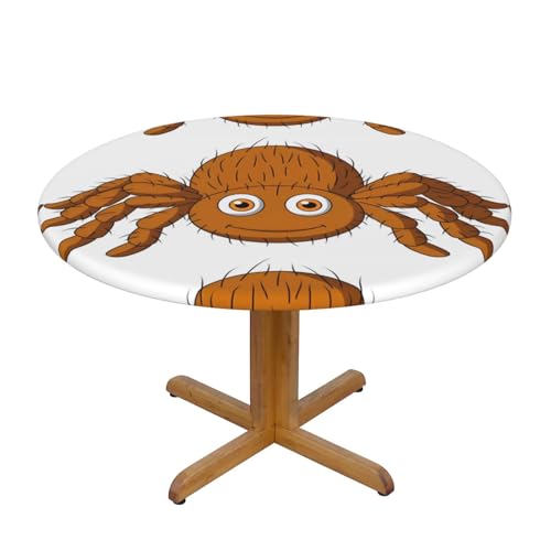 Wratle Runde Tischdecke, runde Tischdecke, niedliche Vogelspinne, Spinne von Wratle