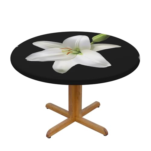 Wratle Runde Tischdecke, runde Tischdecke, schöne Lilie von Wratle