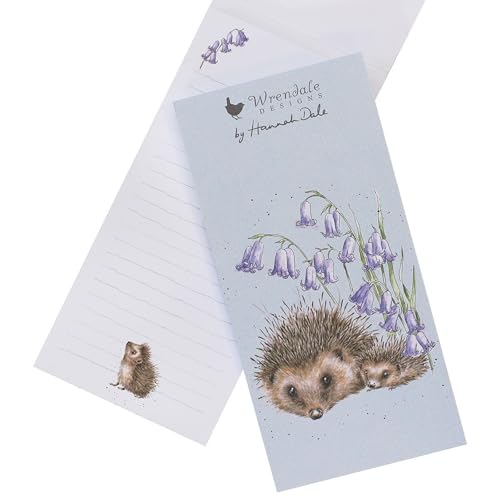 Wrendale Designs Igel-Einkaufsblock – Love and Hedgehugs von Wrendale Designs by Hannah Dale