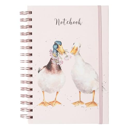 Wrendale Designs Hannah Dale Notizbuch, A5, liniert, mit englischer Aufschrift "Not a Daisy Goes By Cute Duck" [Unknown Binding] von Wrendale Designs