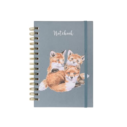 Wrendale Designs von Hannah Dale Snug as a Cub' Fox Notizbuch von Wrendale Designs