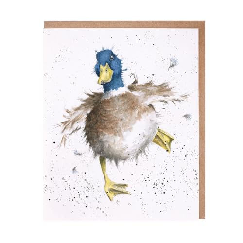 Wrendale - JCS031 - Doppelkarte mit Umschlag, The Country Set, Ente, A Waddke and a Quack, 17cm x 14cm Wrendale - JCS031 - Doppelkarte mit Umschlag, The Country Set, Ente, A Waddke and a Quack, 17cm x 14cm von Wrendale Designs