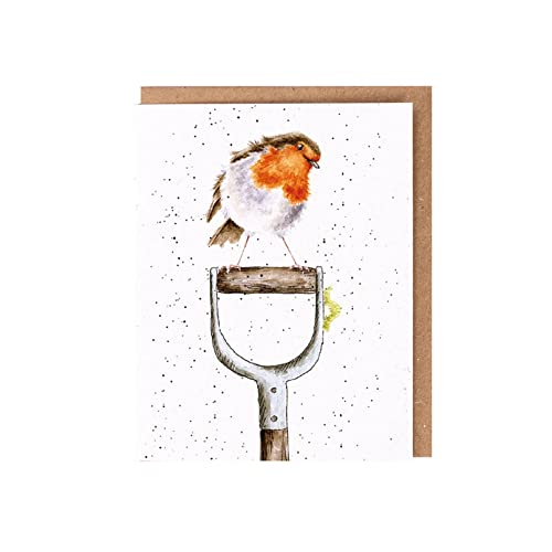 Wrendale - WILD008 - Grußkarte, Doppelkarte mit Umschlag, Rotkehlchen, 14,5cm x 10,8cm Wrendale - WILD008 - Grußkarte, Doppelkarte mit Umschlag, Rotkehlchen, 14,5cm x 10,8cm von Wrendale Designs