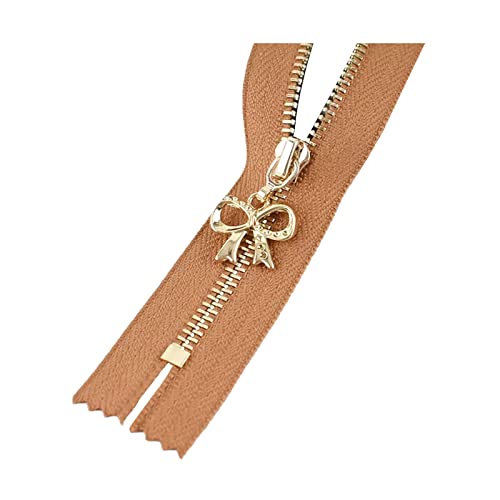 4 Stück 3# geschlossene Metallreißverschlüsse 15/18/20/25/30cm geschlossene Reißverschlüsse für Kleidung, Taschen, Reparatur, Heimwerkerzubehör, Braun, 25cm 4 Stück 3# geschlossene Metallreißverschlüsse 15/18/20/25/30cm geschlossene Reißverschlüsse für Kleidung, Taschen, Reparatur, Heimwerkerzubehör, Braun, 25cm von Wresetly