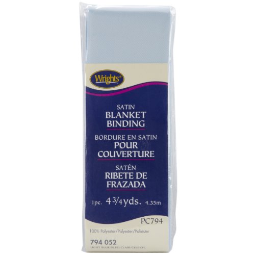 Wrights Einzeln, Polyester Satin, blau, Einzelbett Wrights Einzeln, Polyester Satin, blau, Einzelbett von Wrights
