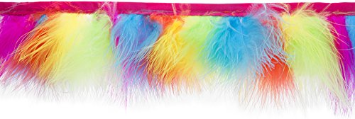 Wrights Feder Trim 3 Zoll x 10yd-Rainbow, Wrights Feder Trim 3 Zoll x 10yd-Rainbow, von Wrights