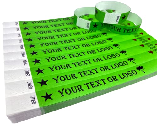 2000 Neongrün Individuell Bedruckte Tyvek-Armbänder mit Ihrem Personalisierten Text/Logo für veranstaltungen, Partys, Festivals, ID 2000 Neongrün Individuell Bedruckte Tyvek-Armbänder mit Ihrem Personalisierten Text/Logo für veranstaltungen, Partys, Festivals, ID von Wrist Magic Studio