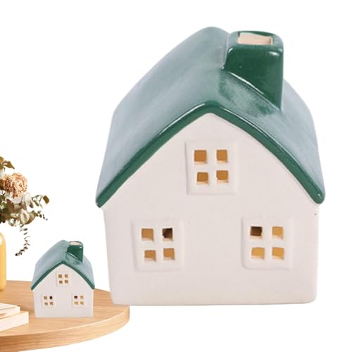 Beleuchtete Weihnachtshäuser Dorf, Feiertagsmittelaufsätze, Tischdekoration, Keramik-Hausdekoration, Weihnachtsfigur, Sammlerstück, Gebäudestadtszenen für Feiertage, Tischdekoration, festliche Beleuchtete Weihnachtshäuser Dorf, Feiertagsmittelaufsätze, Tischdekoration, Keramik-Hausdekoration, Weihnachtsfigur, Sammlerstück, Gebäudestadtszenen für Feiertage, Tischdekoration, festliche von Wrohto