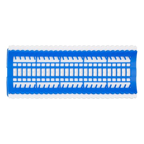 Stickgarn-Organizer, Aufbewahrungsbehälter mit 50 Fächern, mit 15 Etikettenkarten, Bastelbox zum Sortieren von Nähgarn, Garn, Kreuzfäden, Perlen, Zubehör, 27 x 10 cm Stickgarn-Organizer, Aufbewahrungsbehälter mit 50 Fächern, mit 15 Etikettenkarten, Bastelbox zum Sortieren von Nähgarn, Garn, Kreuzfäden, Perlen, Zubehör, 27 x 10 cm von Wrohto