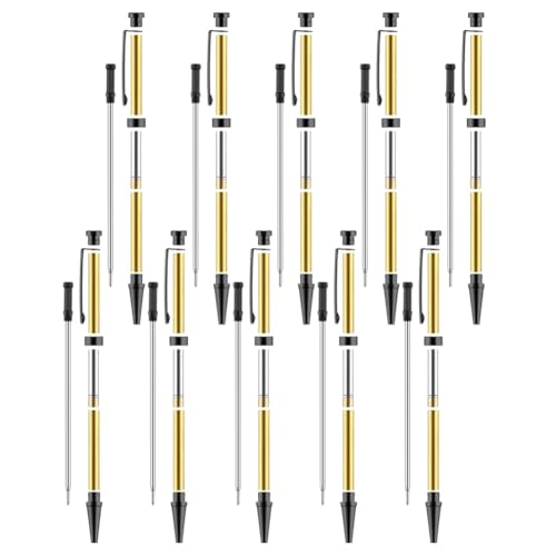 Wrtysully 10-Teiliges Stift-Set zum Drechseln, 7 mm, Slimline-Stift-Drehset mit Nachfüllpackung, Drehbank-Drechselzubehör, Schwarz Wrtysully 10-Teiliges Stift-Set zum Drechseln, 7 mm, Slimline-Stift-Drehset mit Nachfüllpackung, Drehbank-Drechselzubehör, Schwarz von Wrtysully