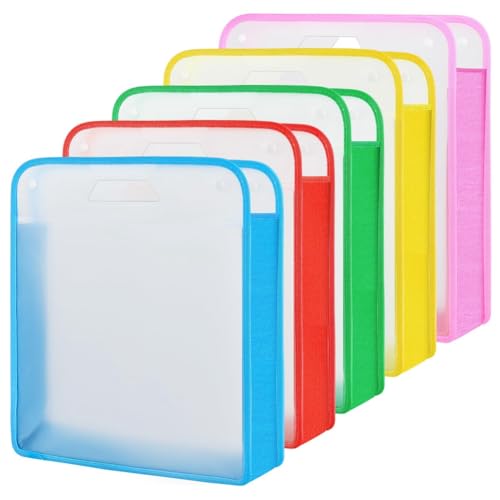 Wrtysully 5er-Pack Scrapbook-Papieraufbewahrung Scrapbook-Papier-Aufbewahrungstaschen Mehrfarbiges Fächerpapier für 12 X 12 Blatt Wrtysully 5er-Pack Scrapbook-Papieraufbewahrung Scrapbook-Papier-Aufbewahrungstaschen Mehrfarbiges Fächerpapier für 12 X 12 Blatt von Wrtysully