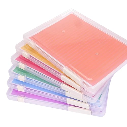 Wrtysully Aktenaufbewahrungsbox Aus Kunststoff, 6er-Pack A4-Papieraufbewahrungsboxen mit Arten Von Etiketten für Briefpapier im Format 8,5 X 11 Wrtysully Aktenaufbewahrungsbox Aus Kunststoff, 6er-Pack A4-Papieraufbewahrungsboxen mit Arten Von Etiketten für Briefpapier im Format 8,5 X 11 von Wrtysully