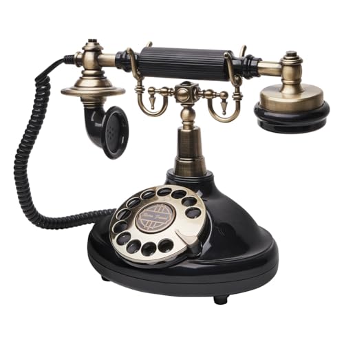 Wrtysully Audio-Gästebuch, Hochzeitstelefon, Telefonaufzeichnung, Benutzerdefinierte Audionachricht, Gästebuch im Klassischen Retro-Stil für Partys und Geburtstage, Schwarz Wrtysully Audio-Gästebuch, Hochzeitstelefon, Telefonaufzeichnung, Benutzerdefinierte Audionachricht, Gästebuch im Klassischen Retro-Stil für Partys und Geburtstage, Schwarz von Wrtysully