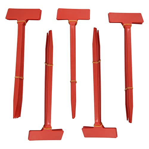 Wrtysully Garten Bepflanzungs Geraete 50 Stuecke Bonsai Kunststoff Pflanzen Etiketten Garten Etiketten T-Typ Umgedrehter Garten Tags Marker Kindergarten Umgedreht Rot Wrtysully Garten Bepflanzungs Geraete 50 Stuecke Bonsai Kunststoff Pflanzen Etiketten Garten Etiketten T-Typ Umgedrehter Garten Tags Marker Kindergarten Umgedreht Rot von Wrtysully
