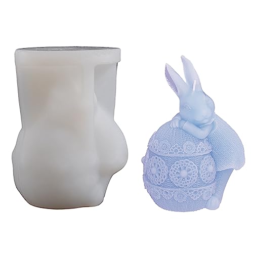 3D Kaninchen Silikonform Harz Dekorative Handwerksform Für Handwerk Duft Kerzenseife Herstellung Wohnkulturformen Schimmelpilze 3D Kaninchen Silikonform Harz Dekorative Handwerksform Für Handwerk Duft Kerzenseife Herstellung Wohnkulturformen Schimmelpilze von Wsdsgz