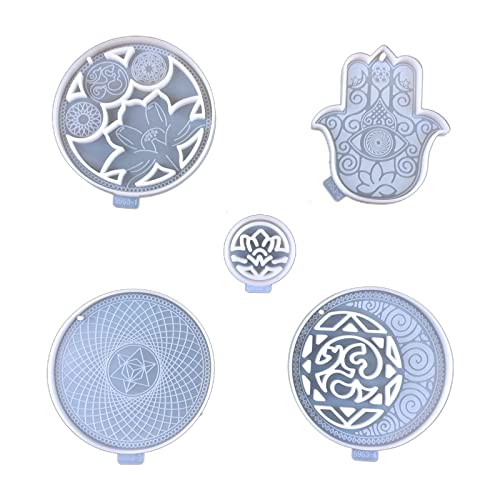 5pcs Silikon Epoxidharz Yoga Anhängerformen Unterschiedliche Muster Tablett Untersetzerformen Die Zur Herstellung Künstlicher Achatstücke Verwendet Werden 5pcs Silikon Epoxidharz Yoga Anhängerformen Unterschiedliche Muster Tablett Untersetzerformen Die Zur Herstellung Künstlicher Achatstücke Verwendet Werden von Wsdsgz