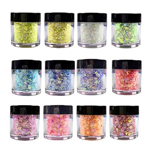 Glühen Dunklen Glitzer Leuchtenden Nagel Glitzer Holographischer Glitzer Nagel Pailletten Nagelpulver Für Körperauge Glühen Dunklen Glitzer Leuchtenden Nagel Glitzer Holographischer Glitzer Nagel Pailletten Nagelpulver Für Körperauge von Wsdsgz